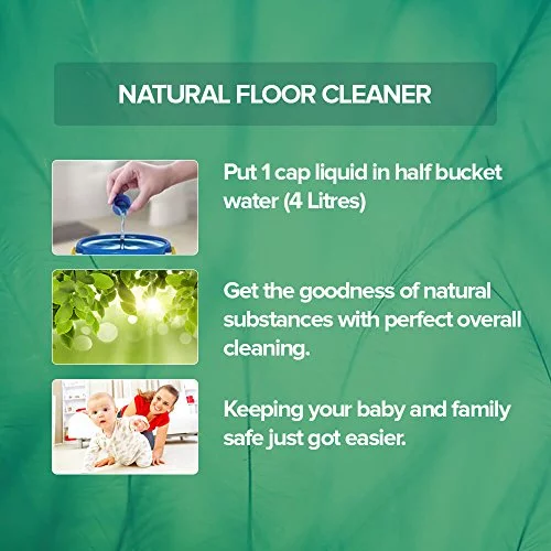 Tinystep Natural Floor Cleaner label