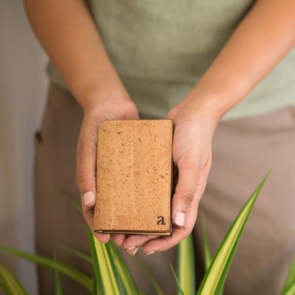 Arture Reed Business Card Holder Natural Hand