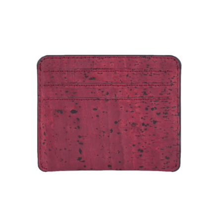 Arture Reilly Maroon Card Case Back