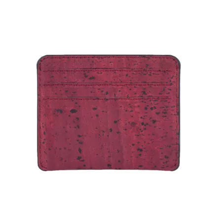 Arture Reilly Maroon Card Case Back