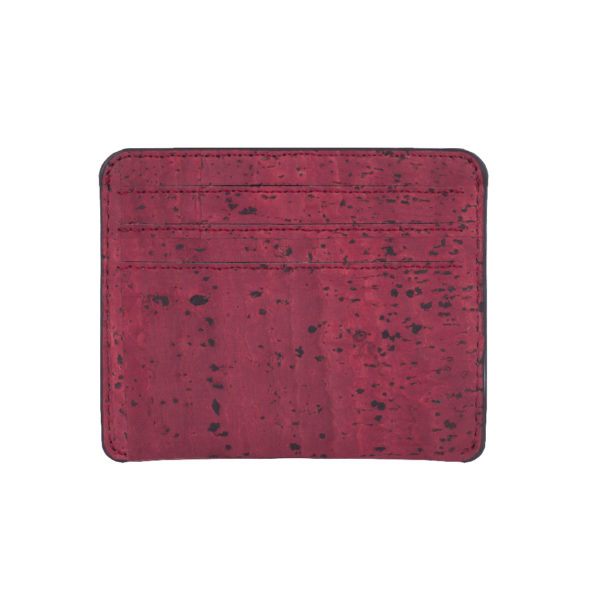 Arture Reilly Maroon Card Case Back