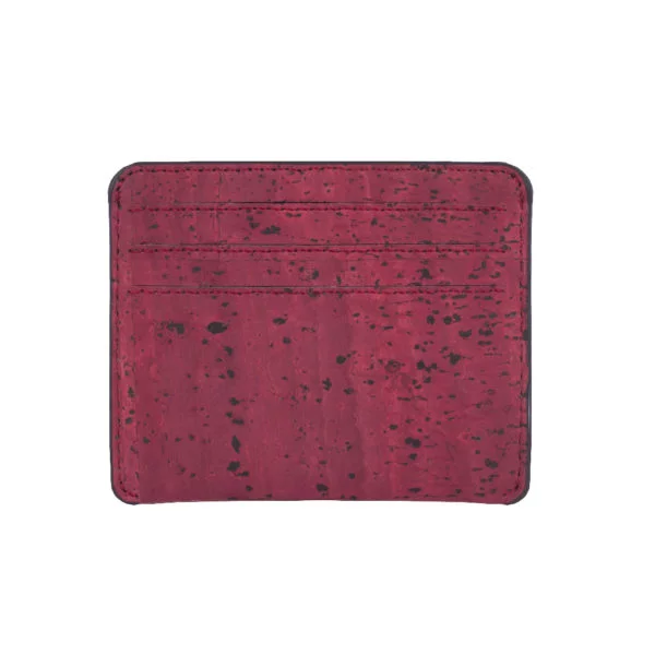 Arture Reilly Maroon Card Case Back