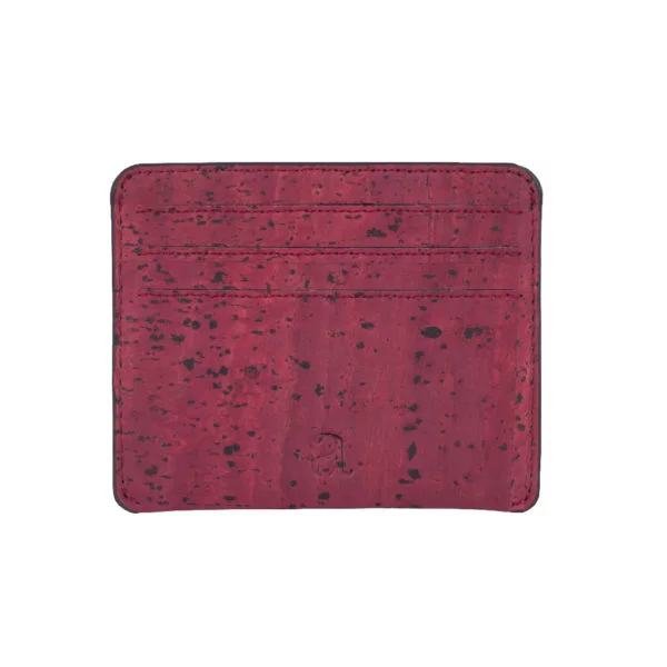 Arture Reilly Maroon Card Case_front