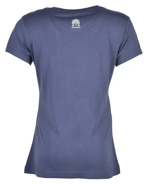 Woodwose Bamboo Fabric Tee - Navy - Image 2