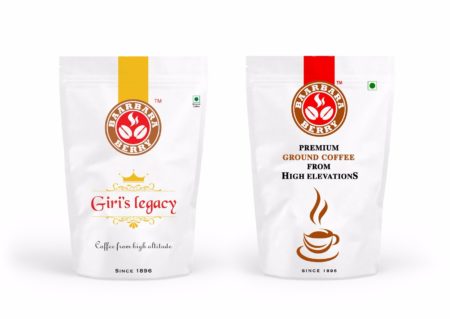 BAARBARA BERRY Giri's Legacy and Filter Coffee Bean Powder, 250g (Pack of 2)