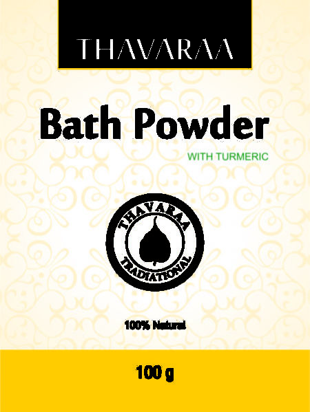 Bathpowder turmeric front