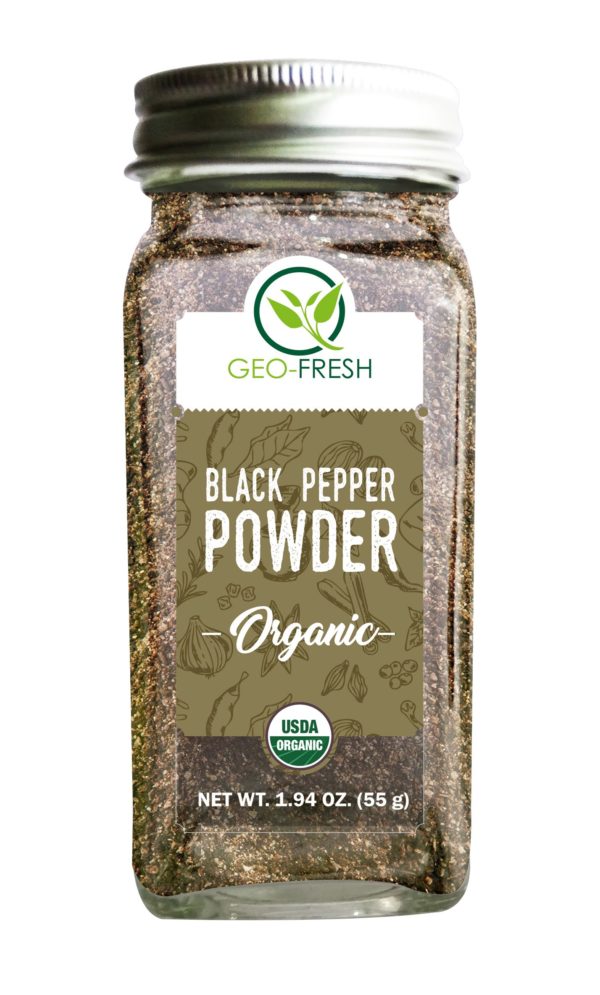 Geofresh Black Pepper Powder 55 g_Front