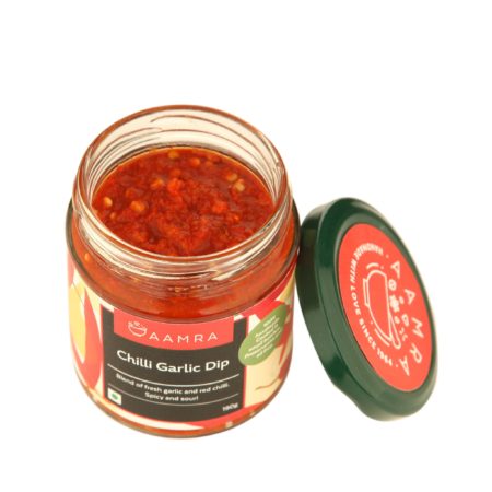 Aamra Chilli Garlic Dip Open