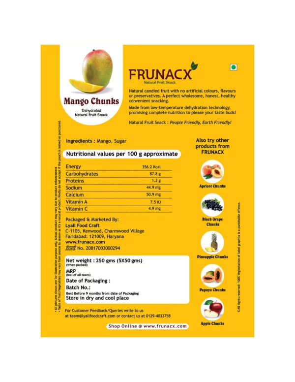 Frunacx Mango back
