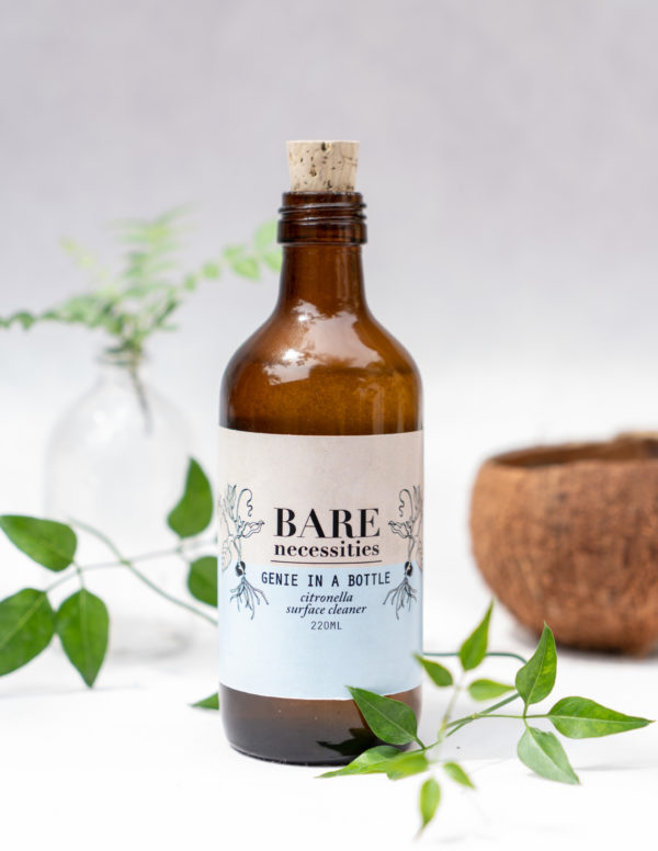 Bare Necessities Genie In A Bottle Citronella Surface Cleaner - 220 ml