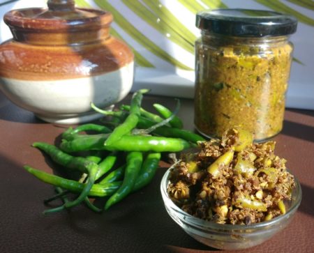 Green Chilli Pickle