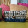 clutch bag blue