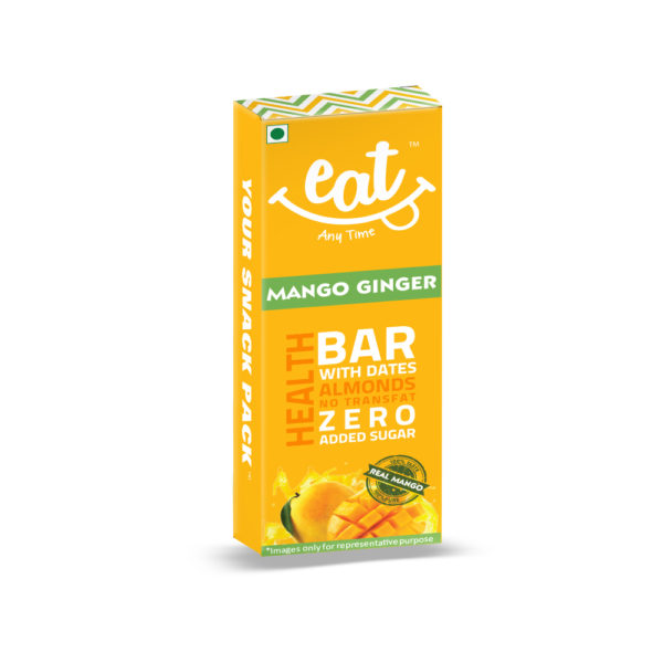 Eat Anytime Snack Bars Variety Pack Mango Ginger