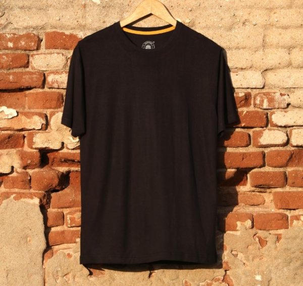 Woodwose Bamboo Fabric Tee - Black