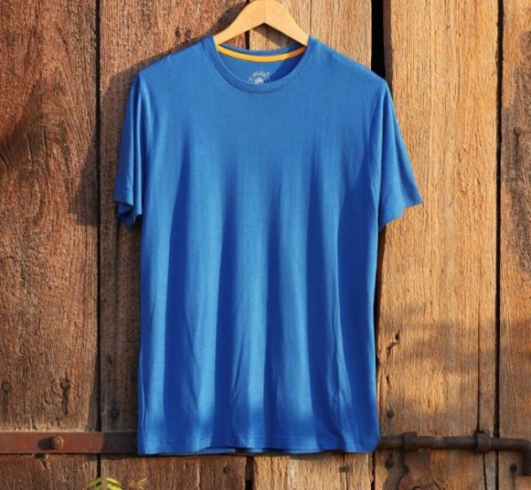 Woodwose Bamboo Fabric Tee - Royal Blue