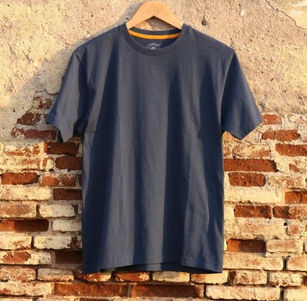 Woodwose Organic Cotton Tee - Navy