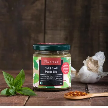 Aamra Chilli Basil Pesto Dip