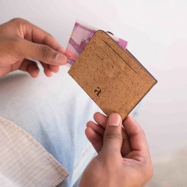 Rio Card Case Beige interior Rio Natural