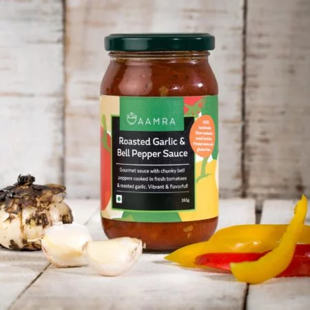 Aamra Roasted Garlic & Bell Pepper Sauce