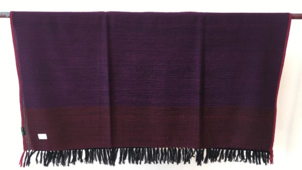 Shawl 4 purple brown