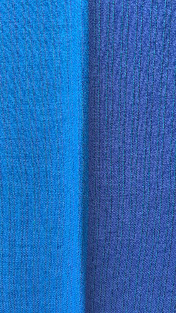 woollen Stole - 1 blue cu
