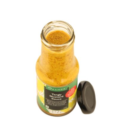 Aamra Tangy Mustard Sauce Open