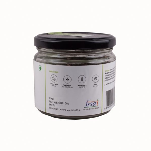 digestion tea back