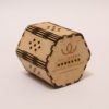 Whiteleaf Car Deodoriser Hexagon Light Brown Side