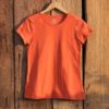 Woodwose Organic Cotton Tee - Orange