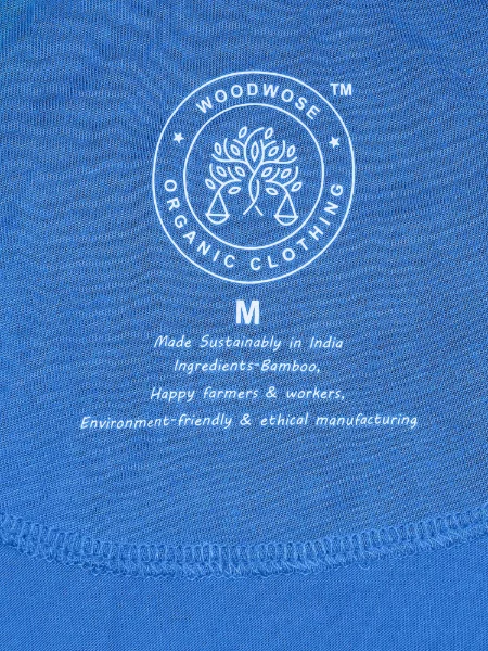 Woodwose Royal Blue Bamboo Label