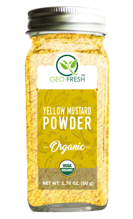 Geo-Fresh Organic Yellow Mustard Powder