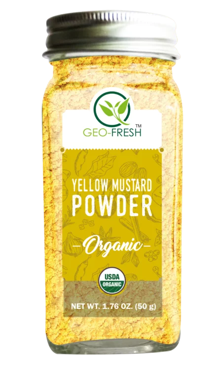 Geo-Fresh Organic Yellow Mustard Powder