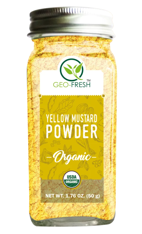 Geo-Fresh Organic Yellow Mustard Powder