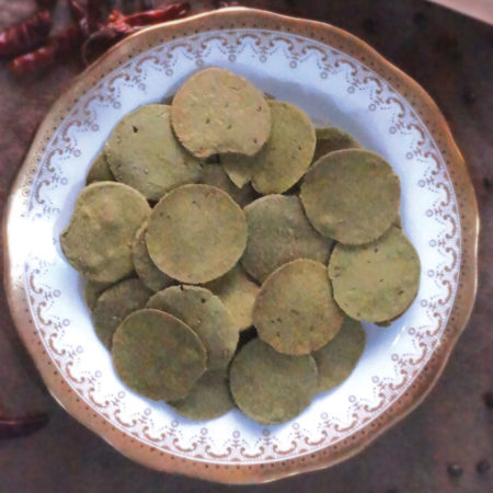 Wheat Crisps Spinach