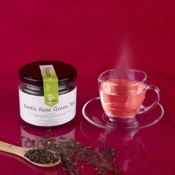 extotic rose green tea