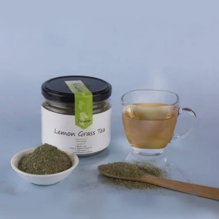 lemongrass tea front