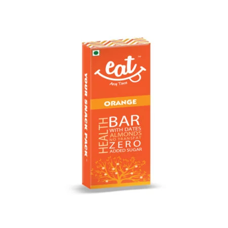 Eat anytime Healthy Energy Bar Orange