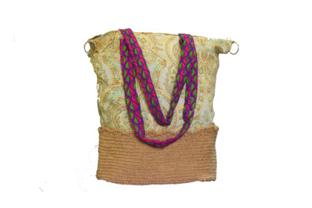 Topali Crochet Fabric Jhola Bag