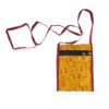 Handcrafted Fabric Mobile Sling - Ochre Yellow