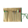Fabric Folding Stationary Pouch (Green)
