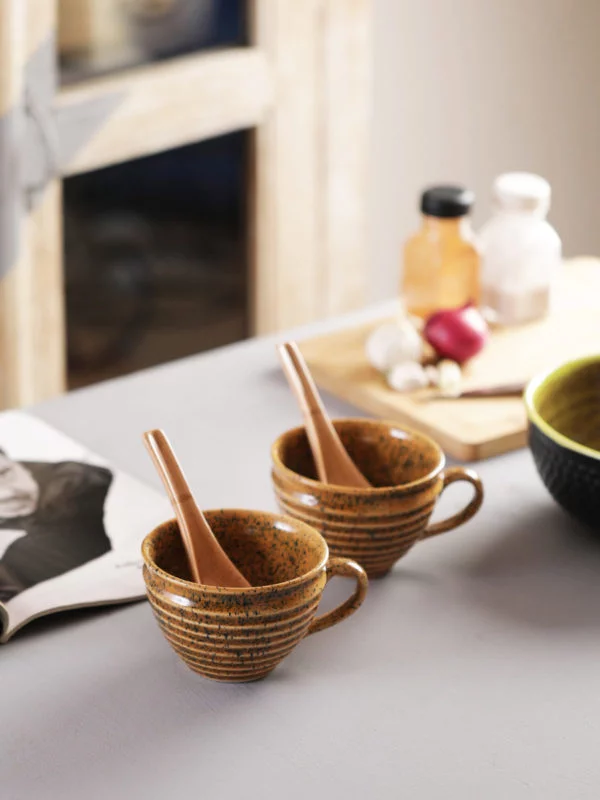 rustic soup bowl