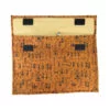 Fabric A4 Size File Folder (Brown)