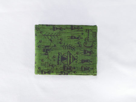 Handcrafted Fabric Men's Wallet - Olive