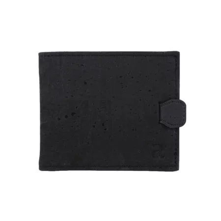 Arden men_s non-leather minimal wallet black_Front