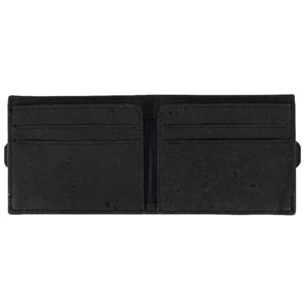 Arture Arden vegan leather wallet for mens_inside maroon+black