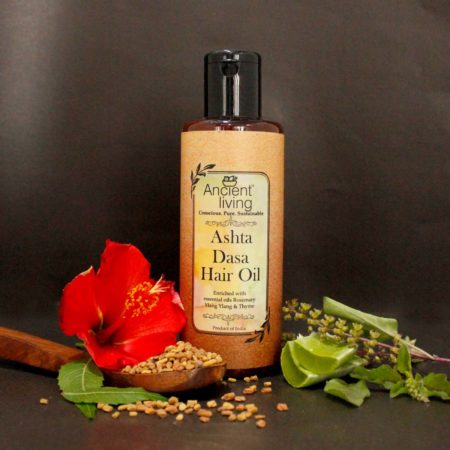 Ashta dasa hair oil