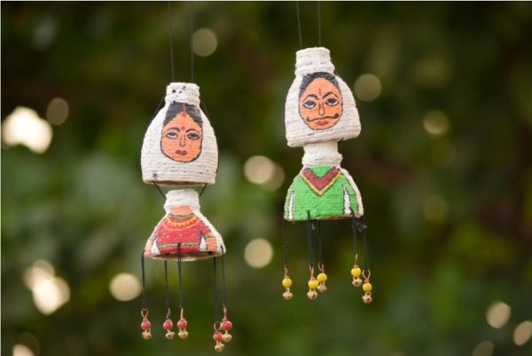 Chitravali Colorful Handmade Puppet Hangings