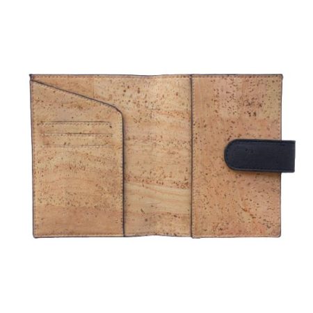 Cedar Passport Wallet Black Natural Inside1