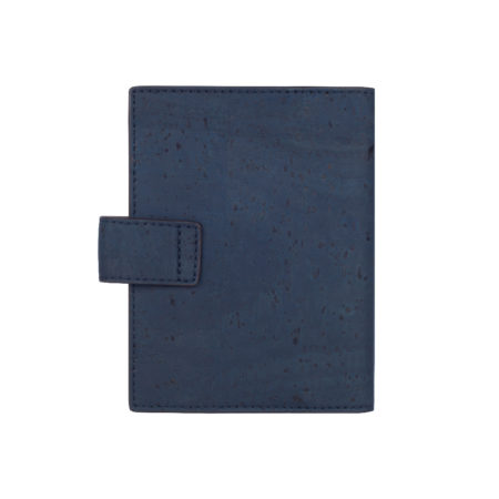 Cedar Passport Wallet Blue Maroon Back