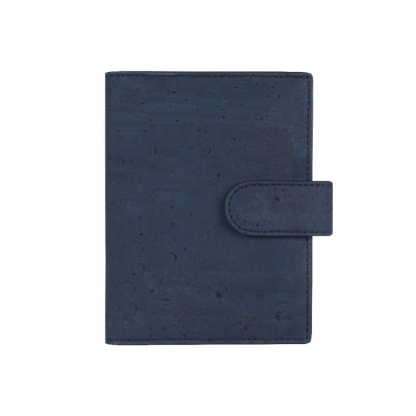 Cedar Passport Wallet Blue Maroon Front